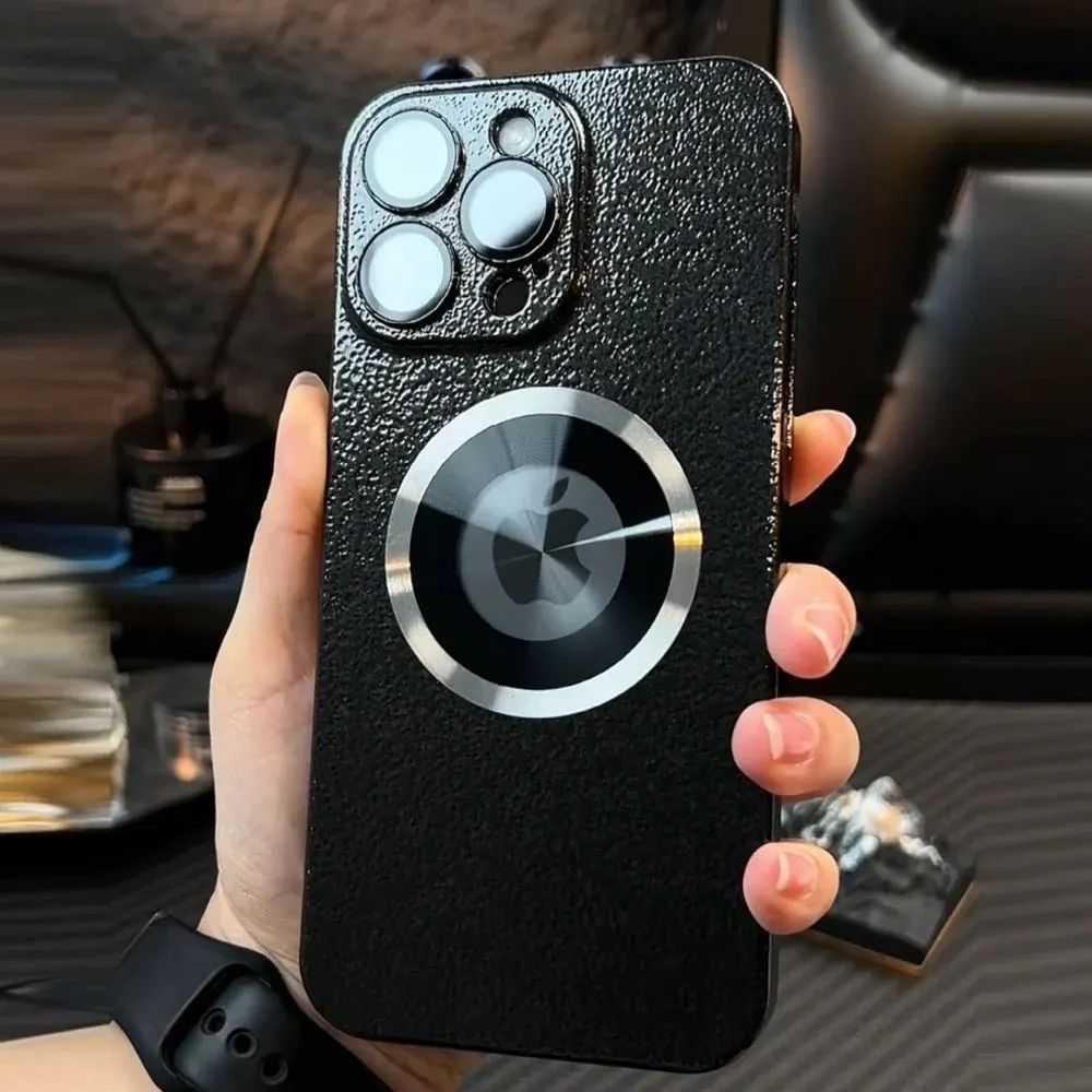 Premium Luxury Metal & Glass Case For iPhone