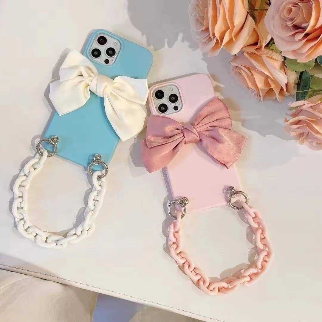 Chain Stule Premium Sillicon Case for iphone