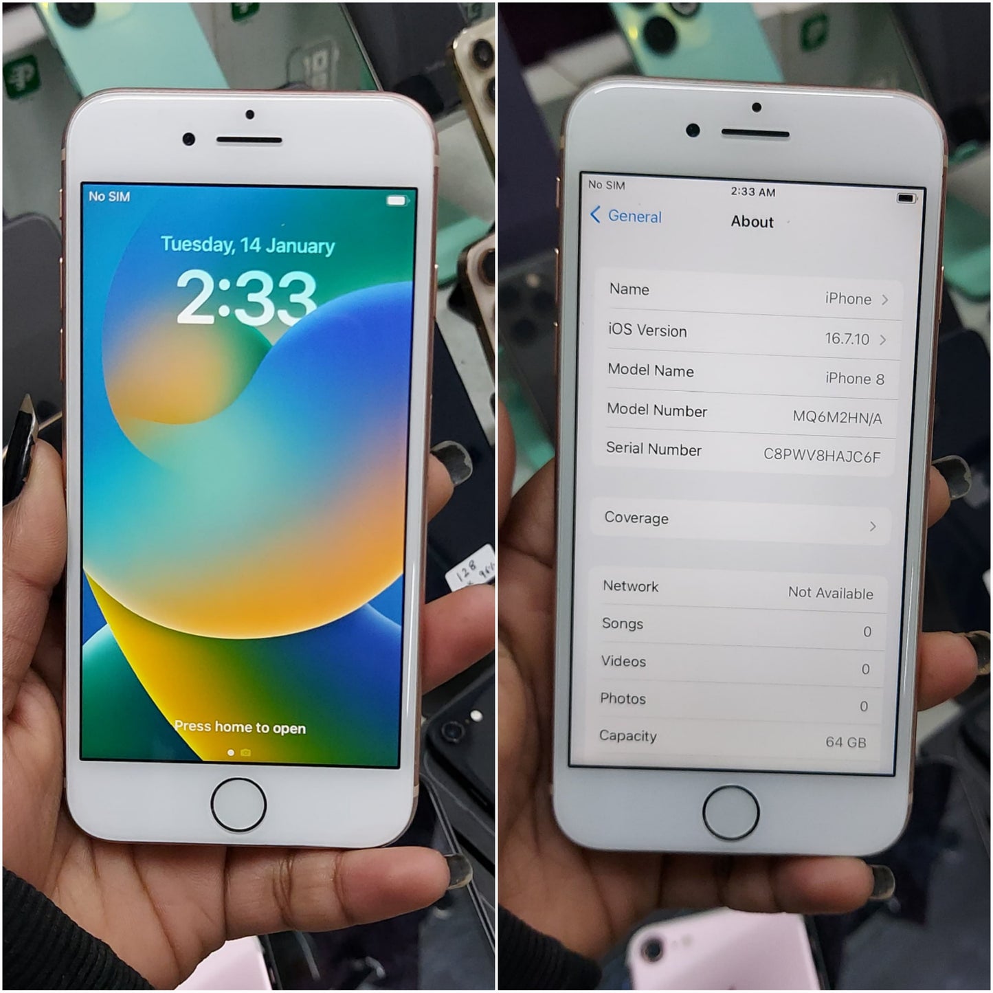 iPhone 8 64Gb - Excellent Condition